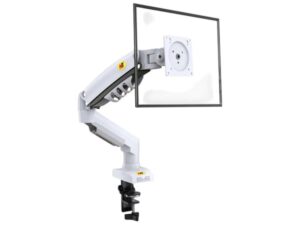 NORTH BAYOU F80 Stoni nosač za monitore Beli