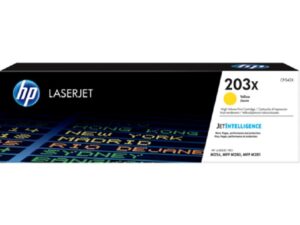 HP 203X High Yield Yellow Original LaserJet Toner Cartridge (CF542X)