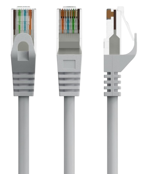 Patchchord kabl UTP cat6 CU 1,5m sivi