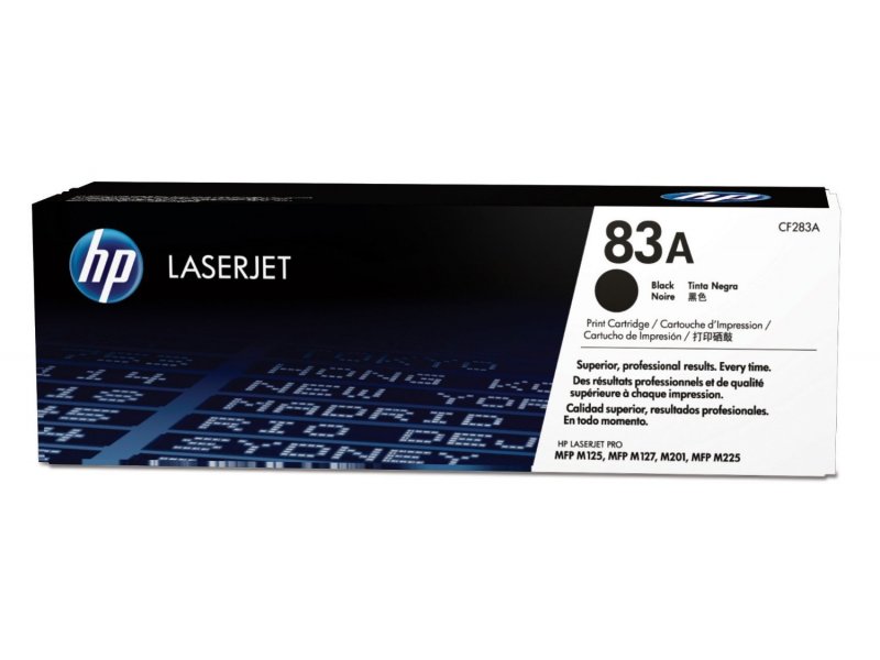 HP HP 83A Black Original LaserJet Toner Cartridge CF283A