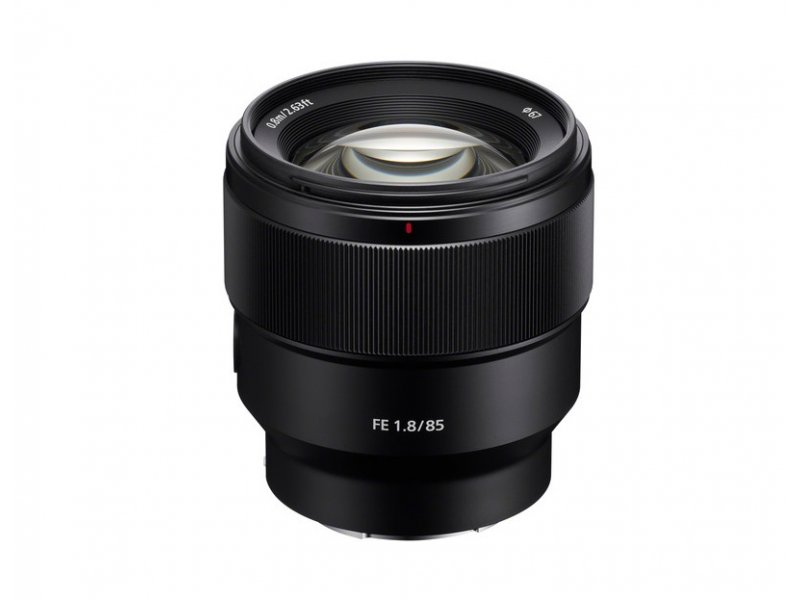 SONY SEL 85mm F1.8 objektiv
