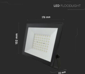 LED REFLEKTOR 50W SMD 6500K 176*152*25mm
