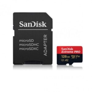 SanDisk SDXC Extreme Pro 128GB  200MB/s C10 V30 UHS-I Class10 +adapter
