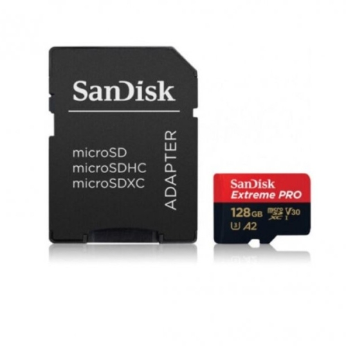 SanDisk SDXC Extreme Pro 128GB  200MB/s C10 V30 UHS-I Class10 +adapter
