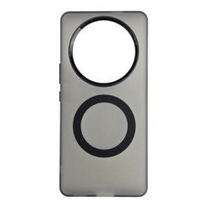 Silikonska futrola Magsafe FLURO COLOR Honor Magic 8 Lite CRNA