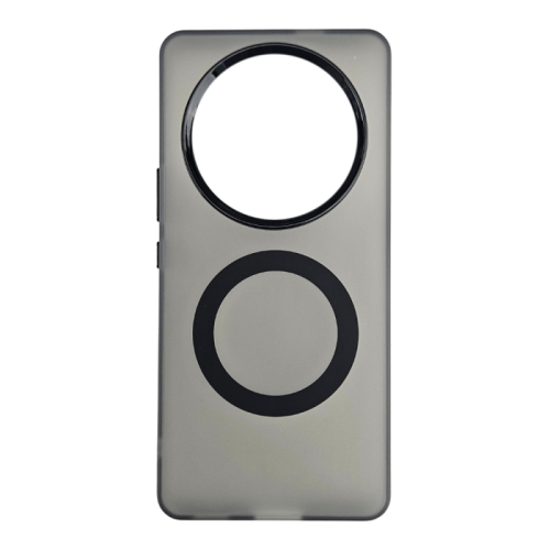 Silikonska futrola Magsafe FLURO COLOR Honor Magic 8 Lite CRNA