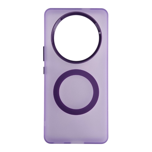 Silikonska futrola Magsafe FLURO COLOR Honor Magic 8 Lite LJUBIČASTA