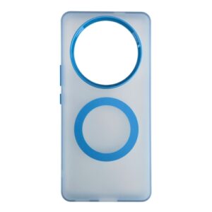 Silikonska futrola Magsafe FLURO COLOR Honor Magic 8 Lite PLAVA