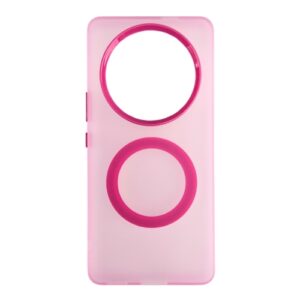 Silikonska futrola Magsafe FLURO COLOR Honor Magic 8 Lite ROZE