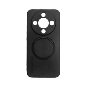 Silikonska futrola OLGE Magnetic Honor Magic 8 Lite CRNA
