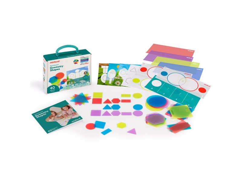 MINILAND Prozirni geometrijski oblici 31793