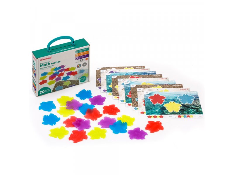 MINILAND Prozirne matematičke kornjače 31792