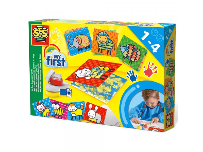 SES CREATIVE Slikanje prstima