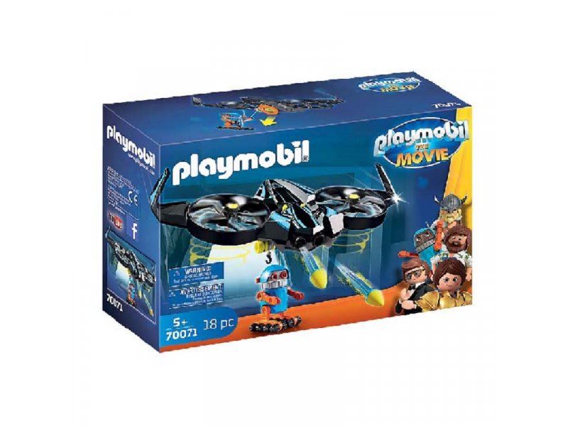 PLAYMOBIL Movie Robotitron sa dronom