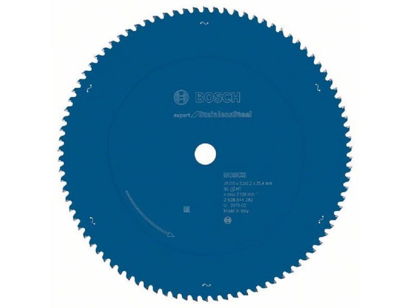 BOSCH List kružne testere Expert for Stainless Steel 255 x 25,4 x 2,5 x 50 2608644286, 255 x 25,4 x 2,5 x 50