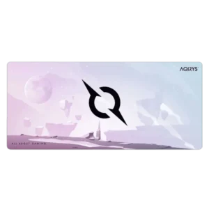 Gaming podloga AQIRYS Gravitiy White Extra 900 x 400 mm