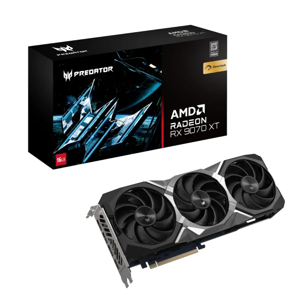 Grafička karta Acer PB RX9070XT 16G OC – Predator 16GB DDR6 3xDP/HDMI
