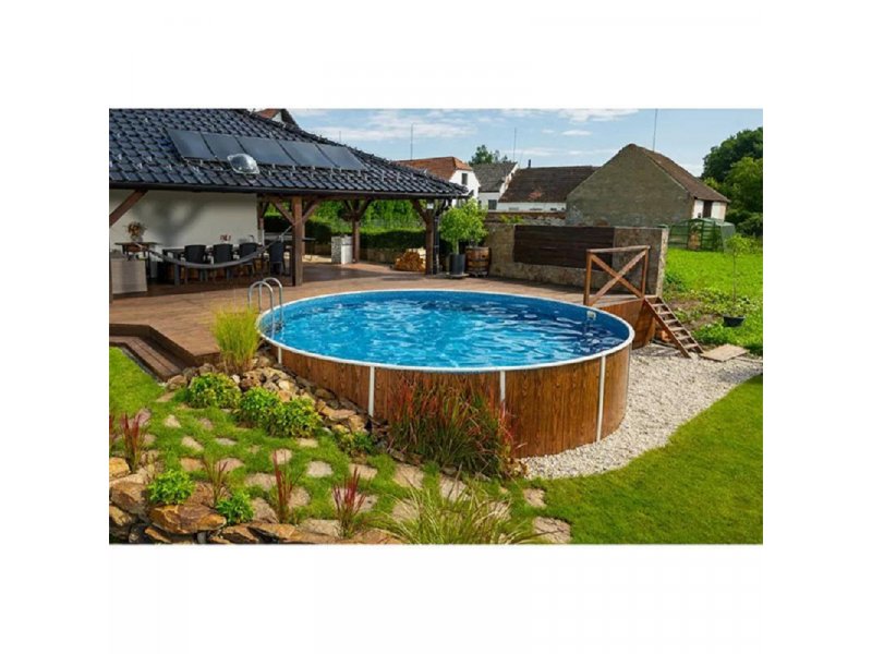 MOUNTFIELD Porodični bazen ratan 360x120cm Azuro Wood