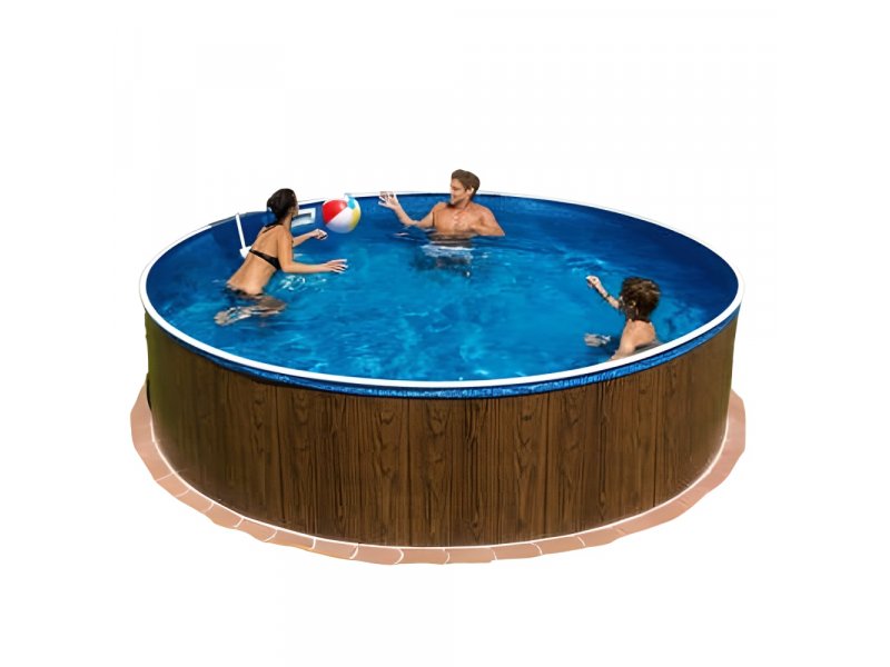 MOUNTFIELD Bazen Azuro Wood 3.6 x 1.2 m ratan