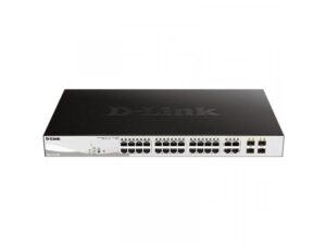 D LINK 28 Gbps Smart Managed PoE Switch 4xSFP DGS-1210-28P