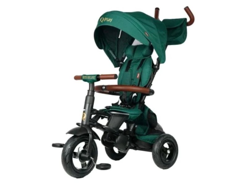QPlay Dečiji tricikl Rito Deluxe S380-17 – Zelena