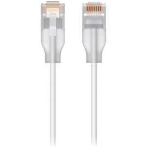 Ubiquiti UACC-Cable-Patch-EL-0.15M-W UniFi Etherlighting Patch Cable, Translucent booted RJ45 for optimal Etherlighting brightness