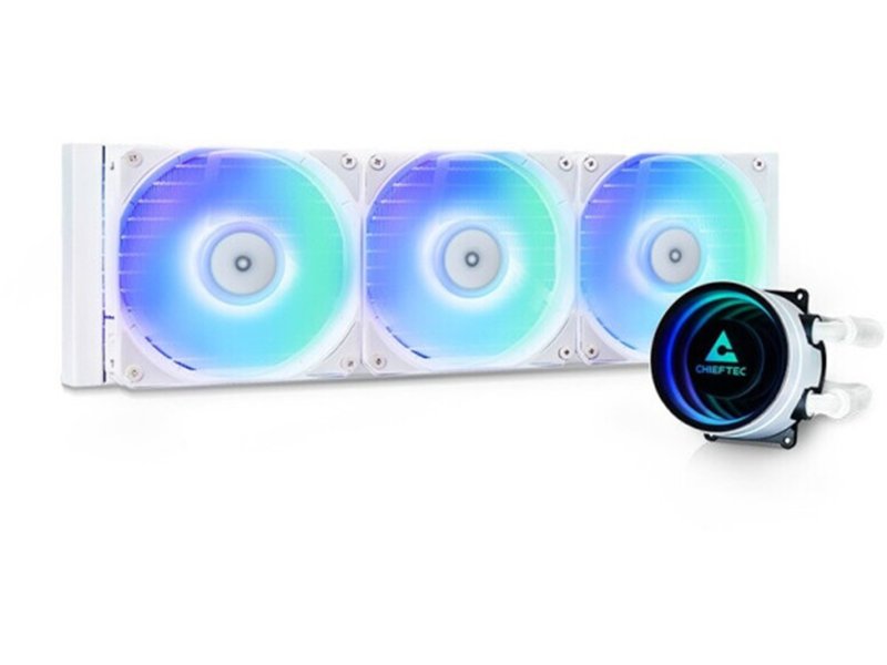 CHIEFTEC Iceberg 360 RGB Belo vodeno hladnjenje CLC-360-RGB-W