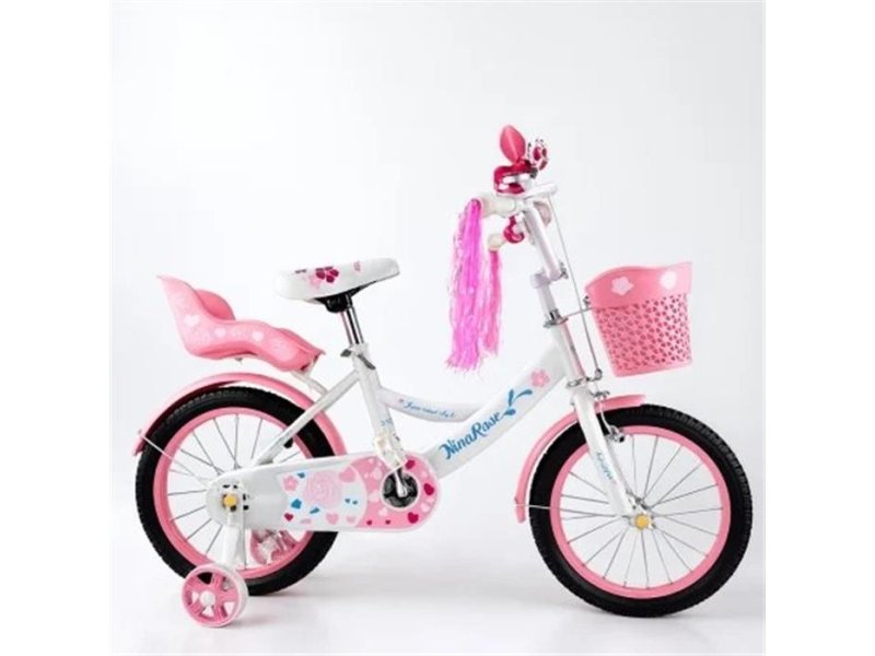 ARISTOM 722-16 Nina Rose Dečiji bicikl beli