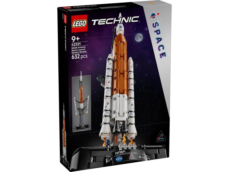 LEGO 42221 NASA Artemis – Raketa svemirskog sistema za lansiranje