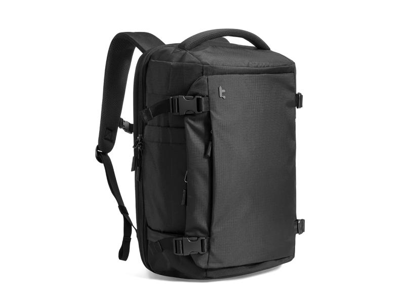 TOMTOC Navigator T66 Liteway Travel Backpack Black 17” 40l T66M1D2