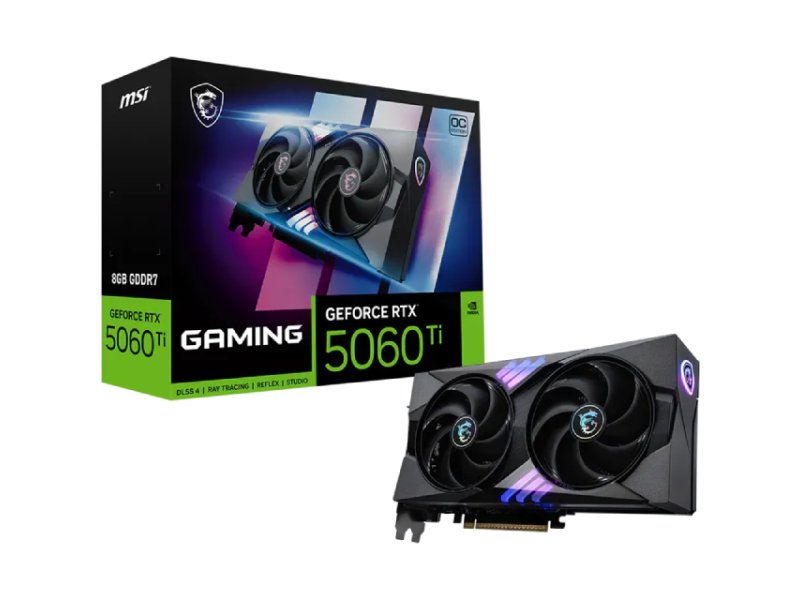 MSI GeForce RTX 5060 Ti 8G GAMING OC