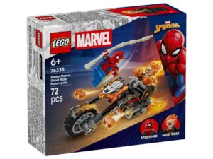 LEGO 76335 Spajdermen protiv Goust Rajdera na motociklu