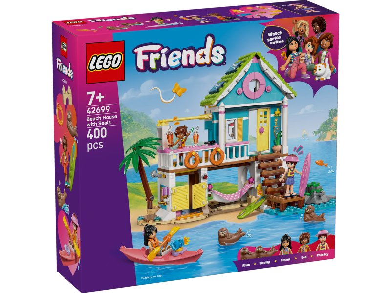 LEGO 42699 Kuća na plaži sa fokama
