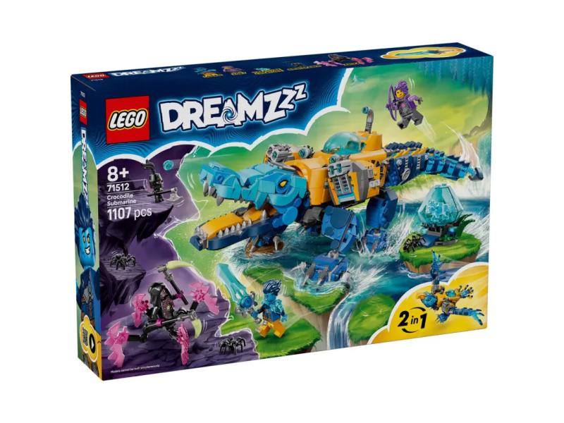 LEGO 71512 Krokodilska podmornica