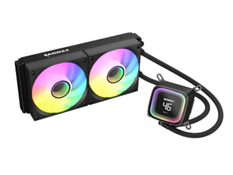 RAIDMAX CPU hladnjak LD240 ARGB Digital – BLACK
