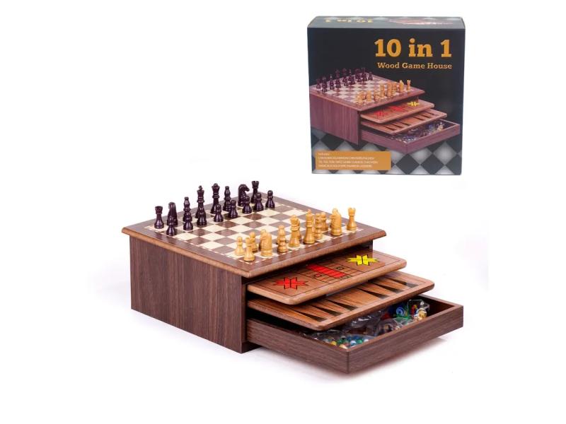 Denis 10 u 1 društvene igre u kutiji