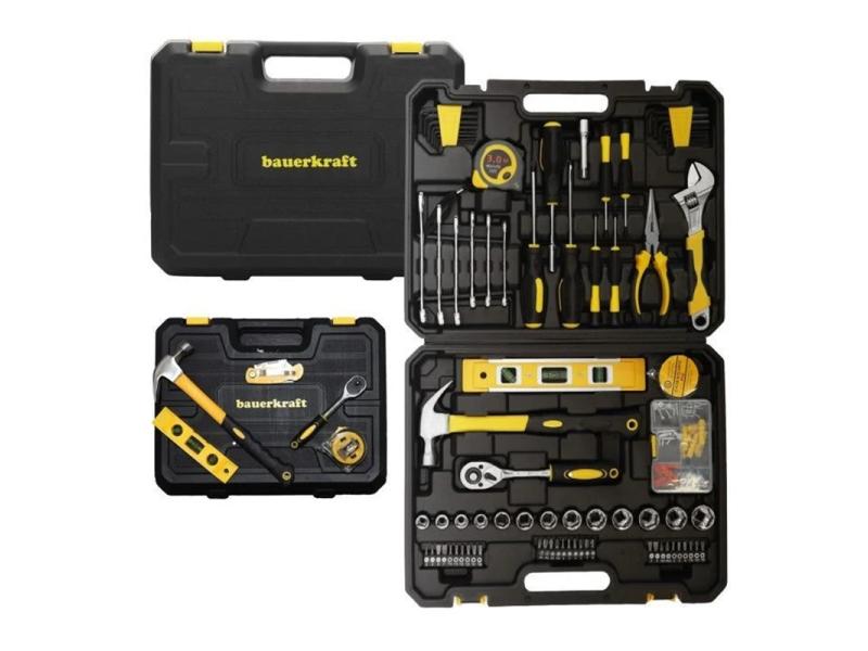 ModernHome Set alata u koferu – 140 delova: ključevi, šrafcigeri, nastavci