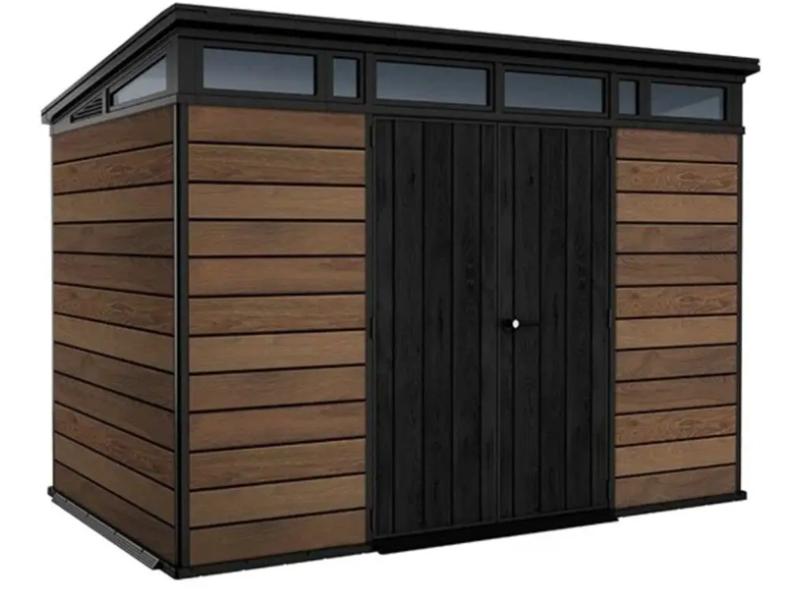 KETER Baštenska kućica Deco Pent 11×7, braon