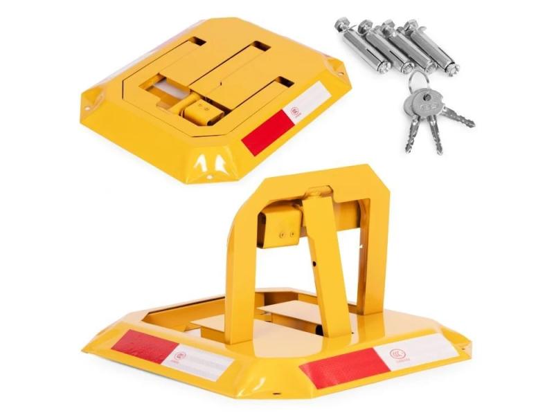 ModernHome Parking barijera 30 cm sklopiva sa ključem i reflektujućom trakom (DNPL-007)