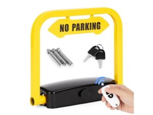 ModernHome Parking barijera sklopiva 35 cm ugaona sa ključem, daljinskom kontrolom i alarmom (DNPL-001)