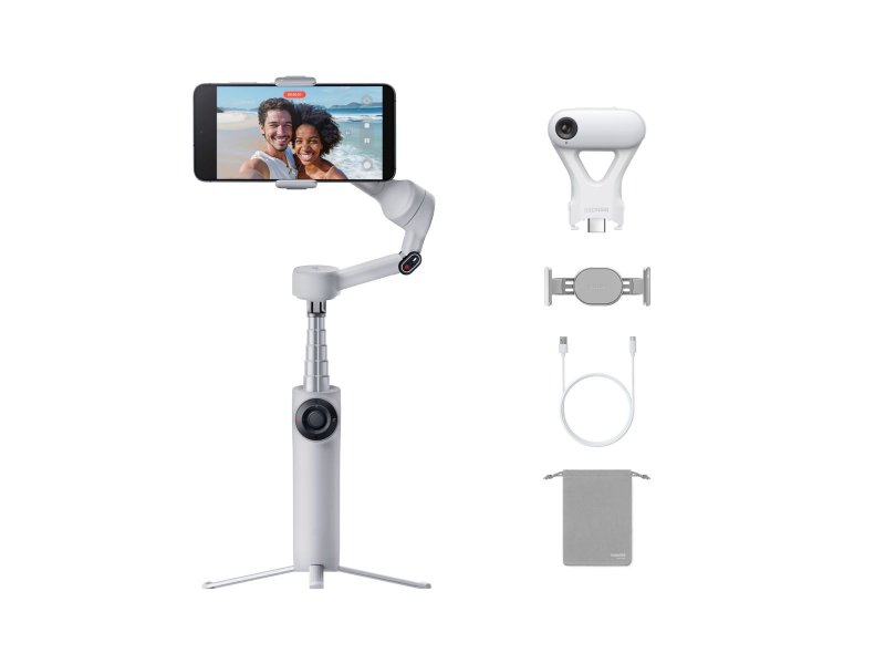 INSTA360 Flow 2 Pro AI Tracker Stone Gray Gimbal