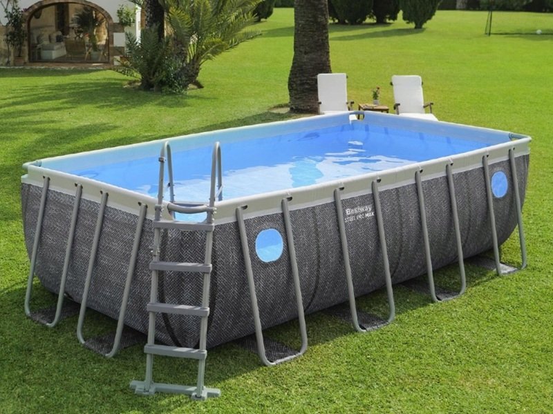 BESTWAY Steel Pro Max Splashview bazen 488×244×122 cm set sa filter pumpom