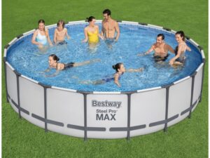BESTWAY Bazen za dvorište Pro Max sa čeličnim ramom 366x100cm