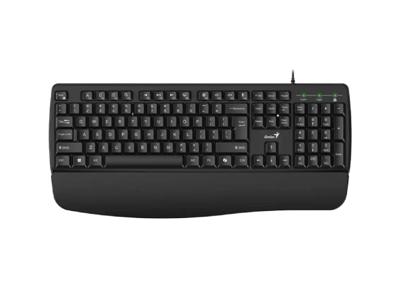 GENIUS KB-123 USB US crna zicana tastatura