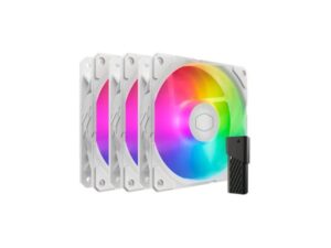 COOLER MASTER SickleFlow Edge 120 ARGB set 3 ventilatora i kontroler MFX-B2DW-253P2-R2