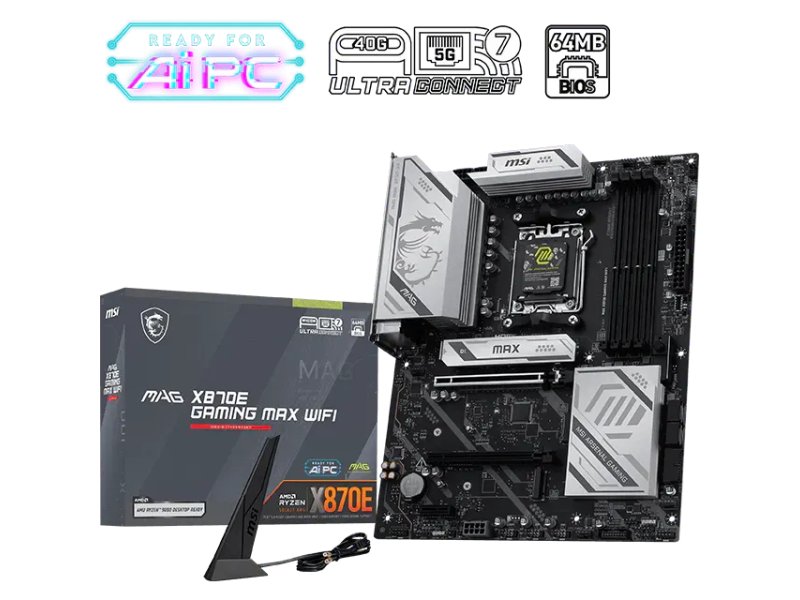 MSI MAG X870E GAMING MAX WIFI matična ploča