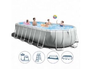 INTEX PRISM FRAME porodični bazen sa metalnim okvirom 6.10 x 3.05 x 1.22 m