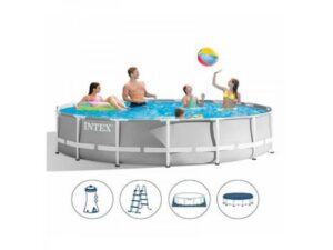 INTEX PRISM FRAME porodični bazen sa metalnim okvirom 4.57 x 1.07 m