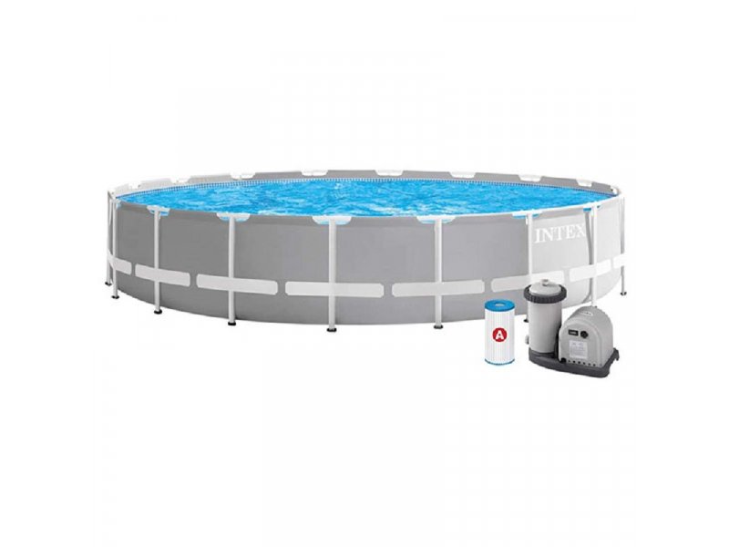 INTEX PRISM FRAME porodicni bazen sa metalnim okvirom 6.10 x 1.32 m