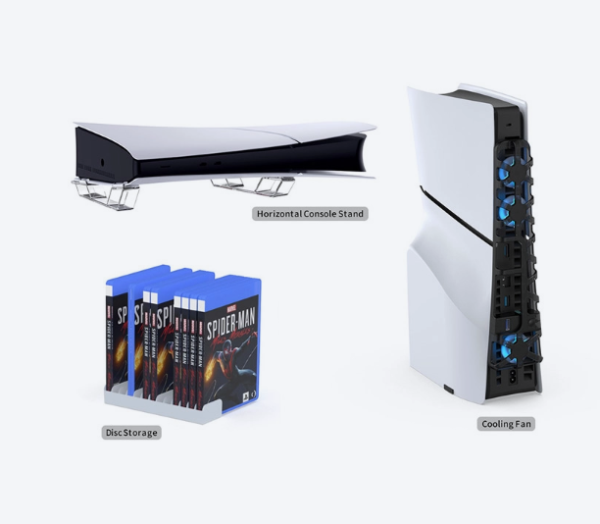 Cooler DOBE 3 in 1 PS5 Slim Kit  TP5-35129